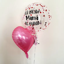 Cargar imagen en el visor de la galería, Arreglo globo burbuja - helio