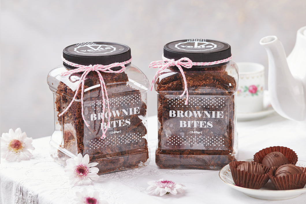 Jar de brownie bites