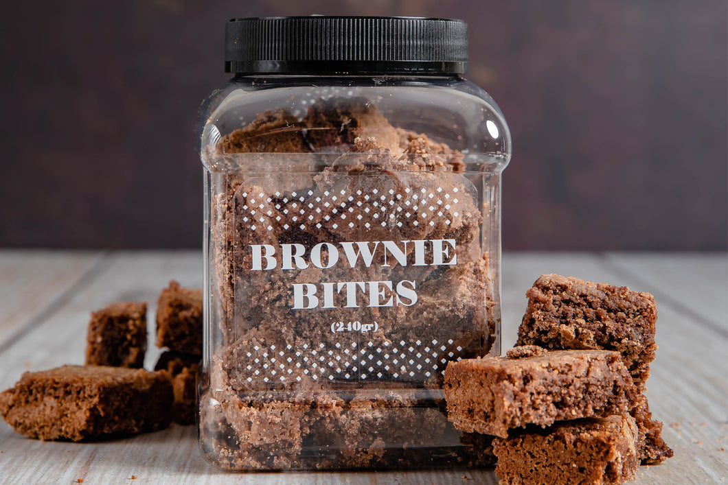 Jar de brownie bites