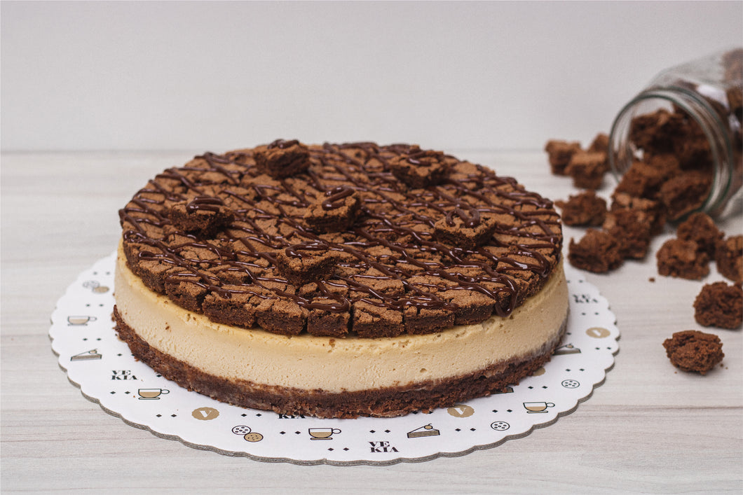 New York Cheesecake de brownie