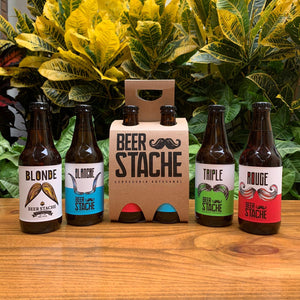 4 pack Beer Stache