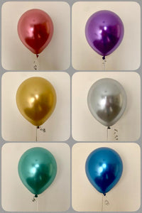 Globos cromados - helio