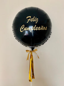 Globo redondo decorado - aire