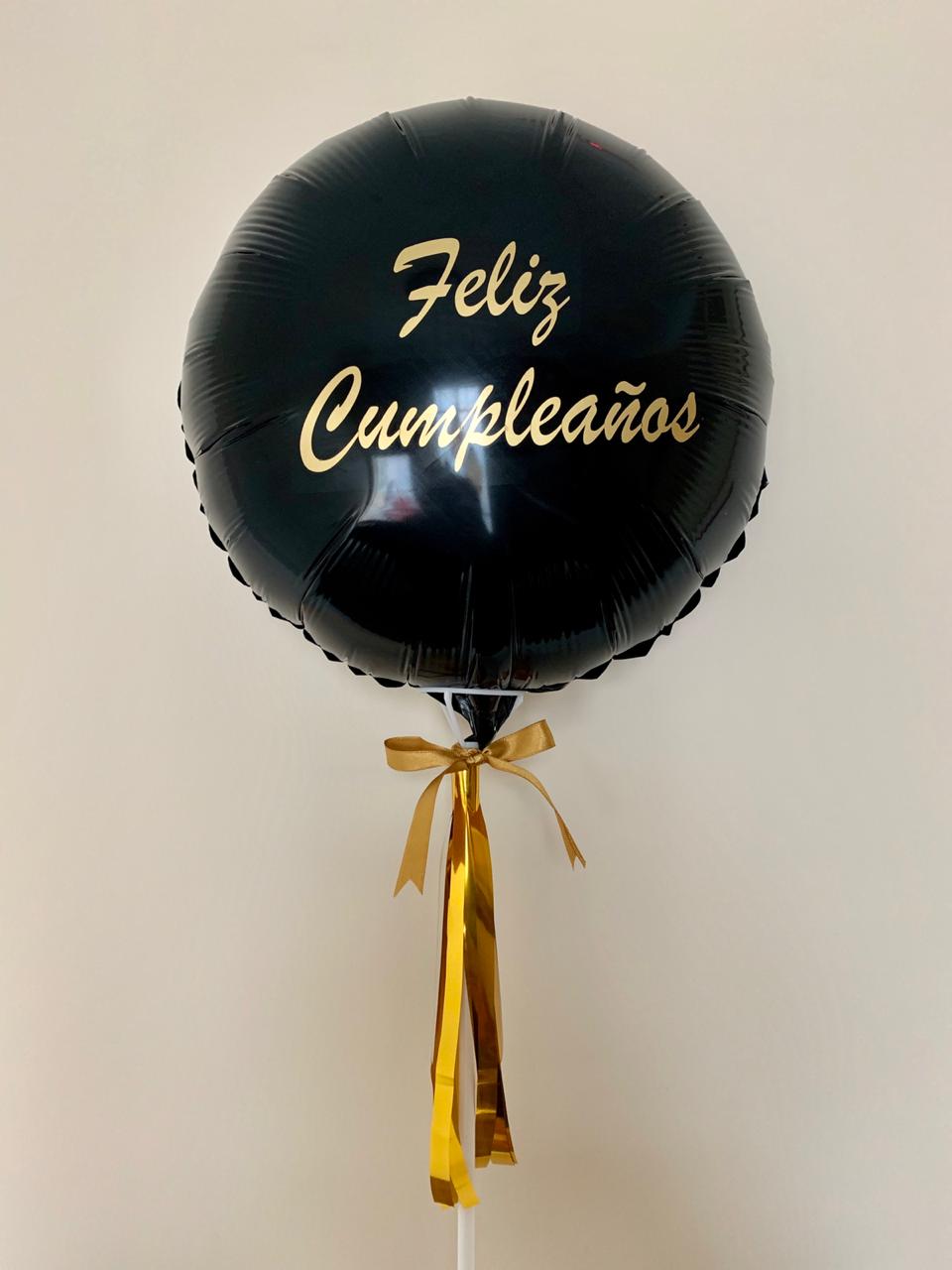 Globo redondo decorado - aire