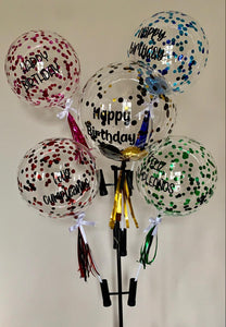 Globo burbuja decorado - aire