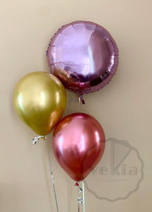 Globo redondo - helio